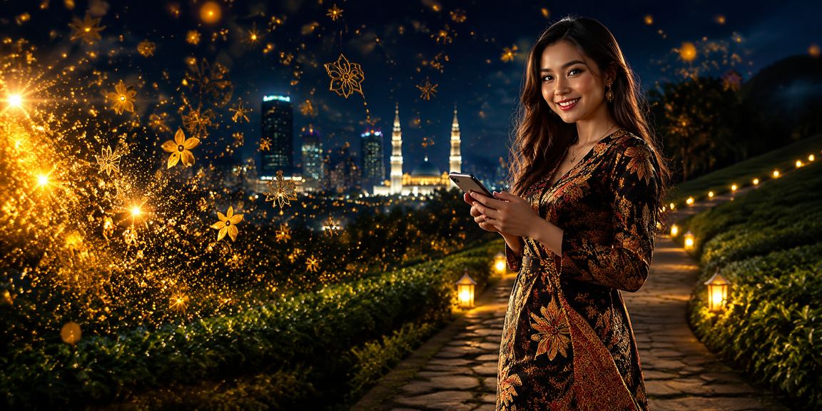 Antara muka slot game dengan motif batik Selangor di my50